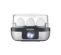 Cuiseur à œufs Severin EK 3163 3 œufs 270 W Inox/Noir