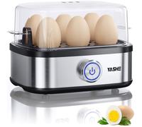 Cuiseur à œufs - YASHE - 400 W - 6 œufs - Acier inoxydable - Arrêt automatique