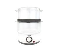 Jocca Cuiseur à vapeur 5555 – double étage 400 W – blanc et bleu