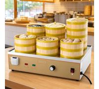 Cuiseur à Vapeur Électrique Commercial pour Brioches Chinoises et Dumplings
