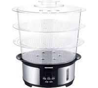 Cuiseur à vapeur Heinner HSA-1000XMC, 1000 W, 12 l, argenté