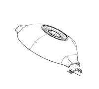 Cuiseur à vapeur - MOULINEX - COOKEO - Couvercle supérieur - Blanc