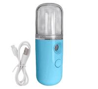 Cuiseur à vapeur pour le visage Nano rechargeable sans fil 30 ml | Poche pour petit visage, spa à domicile, soins personnels de la peau, brume hydratante, voyage, relaxation, vapeur faciale