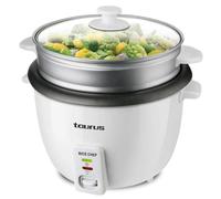 Cuiseur à Vapeur - Taurus - Rice Chef - 700W - 1.8L - Revêtement Antiadhérent