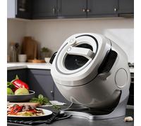 Cuiseur Automatique, Marmite Automatique 2000 W, Avec écran Tactile Intelligent Et Cuve Intérieure Rotative à 360°, Réglage De La Puissance Sur 3 Niveaux, Pour Faire Sauter, Mijoter Et Cuire