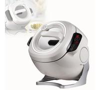 Cuiseur automatique pour riz frit, capacité de 6 L, rotation à 360°, démarrage intelligent en un clic, trois vitesses réglables, pour sautés, ragoûts et cuissons