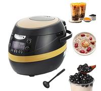 Cuiseur Boba professionnel 1350 W, machine à Boba 8 L, machine à fabriquer des perles Boba, écran LED et intérieur antiadhésif, for salons de thé au lait et desserts