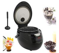 Cuiseur Boba professionnel 900 W, machine à Boba 6 L, machine à fabriquer des perles Boba, écran LED et pot intérieur antiadhésif for salons de thé au lait et desserts