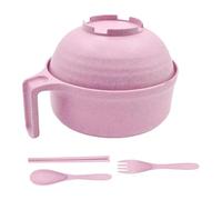 Cuiseur de nouilles Remen - Bol à pâtes pour micro-ondes, machine à soupe instantanée, accessoires de cuisine faciles | Préparation des repas dans le dortoir, ensemble de cuisine lavable au lave-vaiss