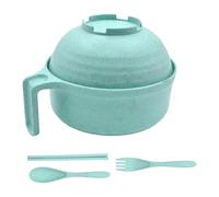 Cuiseur de nouilles Remen - Bol à pâtes pour micro-ondes, machine à soupe instantanée, accessoires de cuisine faciles | Préparation des repas dans le dortoir, ensemble de cuisine lavable au lave-vaiss