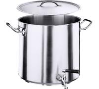 Cuiseur de pommes de terre, marmite, avec couvercle & robinet, 25-70 litres au choix, inox 18/10 : 40 cm Variante : 40 cm
