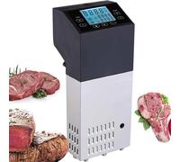 Cuiseur de précision sous vide, 1500 W en acier inoxydable commercial avec écran LCD, capacité de 30 L, réglage de 0 à 99 ℃, cycle d'eau 3D pour cuisine