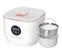 Cuiseur de riz à faible teneur en sucre, cuiseur de riz portable 3L, 5 modes de cuisson, rendez-vous intelligent 24 heures, maintien de la chaleur pendant 8 heures, intérieur antiadhésif en céramique