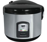 Cuiseur de riz Adler | AD 6406 | Noir, acier inoxydable | 1000 W