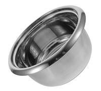 Cuiseur de Riz Cuve Inox 4l en Acier Inoxydable 700w de Remplacement | Argenté, Transfert Thermique, pour Ancien Pot Intérieur, Accessoire Pratique, Usage Domestique Quotidien