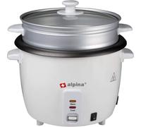 Cuiseur De Riz électrique 700w Risotto Container With Steam Cooking Tray Alpina 1,8 Lt