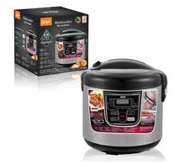 Cuiseur de riz Intelligent RAF R.166B-6L-900W-11 Programmes-Vapeur Mijoteuse Yaourt Pâtisserie-Minuteur 24h&Maintien au Chaud