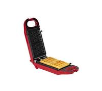 Cuiseur de snacks 6 en 1 / Comfortcook pour gaufres, donuts, cake pops, madeleines, cornets à glace Trebs 99356 Rouge Rouge
