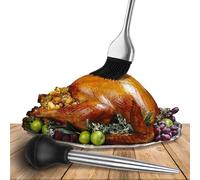 Cuiseur De Viande De Volaille De Pompe À Aiguille D'acier Inoxydable De Poulet De Dinde Pour Thanksgiving Nk