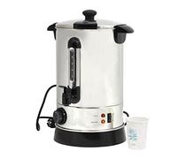 Cuiseur de vin chaud - 6,8 litres - Avec régulateur de température de 30 à 100 °C - Protection contre la surchauffe et feux de surveillance - Pour vin chaud, punch, thé pendant la saison froide