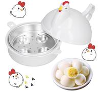 Cuiseur d'oeufs Cuiseur d'oeufs 14*13cm Cuisson rapide au micro-ondes 4 oeufs Moule Pour le petit déjeuner