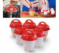 Cuiseur d'œufs sans coquille - Facile à utiliser - Cuisson rapide - Oeufs durs - Oeufs à la coque