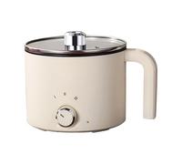 Cuiseur électrique : design de poêle personnelle, élément chauffant compact, capacité de cuisson multifonction, structure de contrôle facile de la température | Idéal pour œuf soupe gac