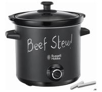 Cuiseur lent - Russell Hobbs - Chalkboard - 3 5 L - Finition ardoise écrivable - 3 réglages de température