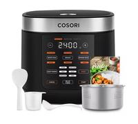 COSORI Multicuiseur CORCR501N 5 L – 17 programmes – Jusqu'à 120°C – 970 W – Noir