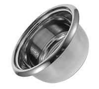 Cuiseur Riz Cuve Inox 4l Argenté pour Remplacement Cuve Intérieure | Acier Inoxydable, 700w, pour Ancien Récipient, Transfert Thermique Pratique, Accessoire la Cuisine