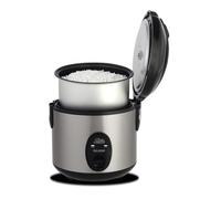 Cuiseur Riz Électrique - Avec revêtement Antiadhésif - 4 Portions - Acier Inoxydable - Compact Rice Cooker 821 Solis