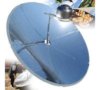 Cuiseur solaire parabolique portable de 1,56 m de diamètre pour barbecue extérieur concentrateur de chaleur pour camping bricolage outil de cuisson solaire efficace solution de cuisson solaire