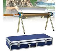 Cuiseur solaire parabolique portable, four solaire, fours d'extérieur, kits de cuisinière solaire, 120-300℃ / 248 ~ 626℉, cuiseur solaire à concentration, pour les voyages en plein air, respectueux