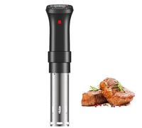 Cuiseur sous vide 1100 W, thermoplongeur à écran tactile LCD avec indice d'étanchéité IPX7, contrôle de la température, machine de chauffage sous vide à cuisson lente de 25 °C à 99,5 °C