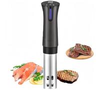 Cuiseur sous vide à précision, circulateur thermique de 1100 W avec écran tactile LED, contrôle de température de 25-92,5°C (77-198,5°F) et indicateur à 3 couleurs, pour steaks, poissons et lég black