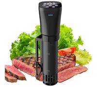 Cuiseur Sous Vide Thermoplongeur Cuisson Sous Vide avec Fonction de Réservation 1000W Calculateur d'Immersion Cuisinière Thermostat Réglable pour un Contrôle Précis de la Température