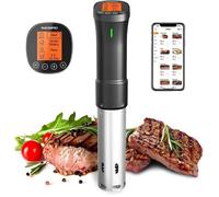 Cuiseur Sous Vide WiFi Thermoplongeur Sous Vide Cooker 1000W Calculateur d'Immersion Cuisinière Thermostat Réglable INKBIRD