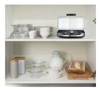 Tefal Ultracompact VC2048 cuiseur vapeur 3 Nombre de paniers Pose libre 800 W Noir