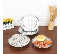 Cuiseur vapeur à 3 pieds en acier inoxydable pour une cuisson plus saine et une rétention des nutriments (20 cm)