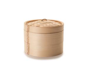 Cuiseur vapeur bambou 2 niveaux Ibili