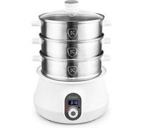 Cuiseur Vapeur & Couscoussier Inox Avec Livre De Recettes Multisteam9 Kitchencook G
