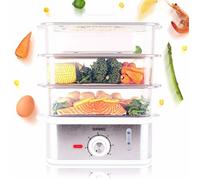 Cuiseur vapeur - DURONIC - FS87 - 870W - 3 niveaux - Capacité 10,6 litres