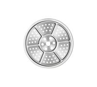 Cuiseur vapeur en acier inoxydable 304 pour autocuiseurs, marmites et poêles Design pour un chauffage uniforme (19,7 cm)