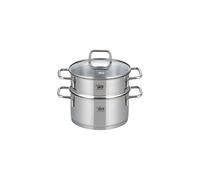 Cuiseur vapeur en inox 18 cm de 2 litres Elo Citrin