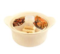 Cuiseur vapeur en silicone de qualité alimentaire avec poignée - Cuiseur vapeur en silicone pour micro-ondes | Pour la maison, la cuisine, le brocoli, les nouilles, les pâtes, la soupe, le poisson