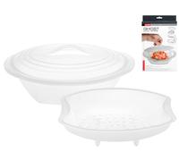 Cuiseur Vapeur En Silicone Fantôme 3 Pièces Maison