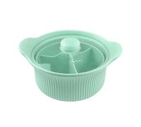 Cuiseur vapeur en silicone pour micro-ondes - Pot à vapeur en silicone pour micro-ondes, bol de cuisson à compartiment, machine à repas de cuisine | Récipient chauffant pour légumes, pour aliments