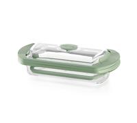 Lékué Coffret vapeur en verre transparent 2 personnes 750 ml