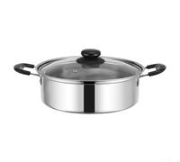 Cuiseur vapeur épais en acier inoxydable pour œufs et mini gâteaux, outil de cuisine multifonction, diamètre 20 cm
