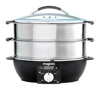 Magimix 11582 cuiseur vapeur 2 Nombre de paniers Pose libre 1900 W Noir, Chrome